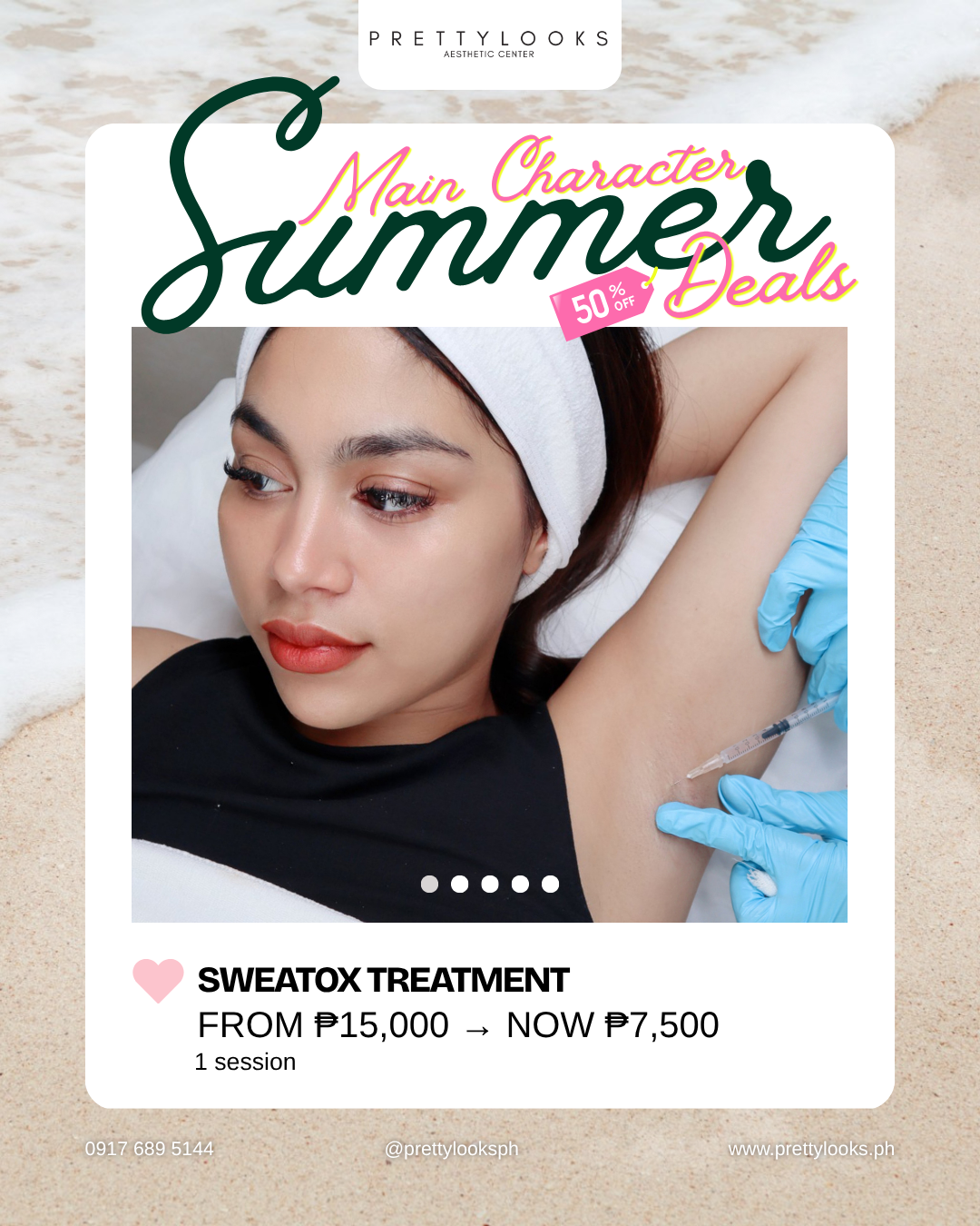 MAIN CHARACTER SUMMER DEALS (50% OFF)