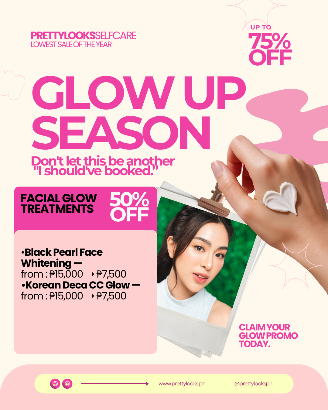 GLOW UP SEASON | 50–75% OFF