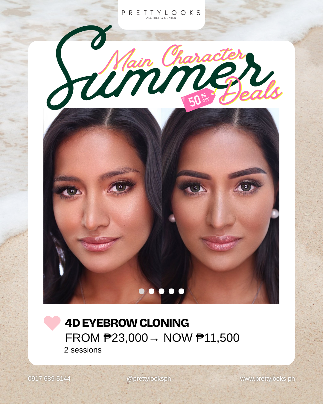 MAIN CHARACTER SUMMER DEALS (50% OFF)