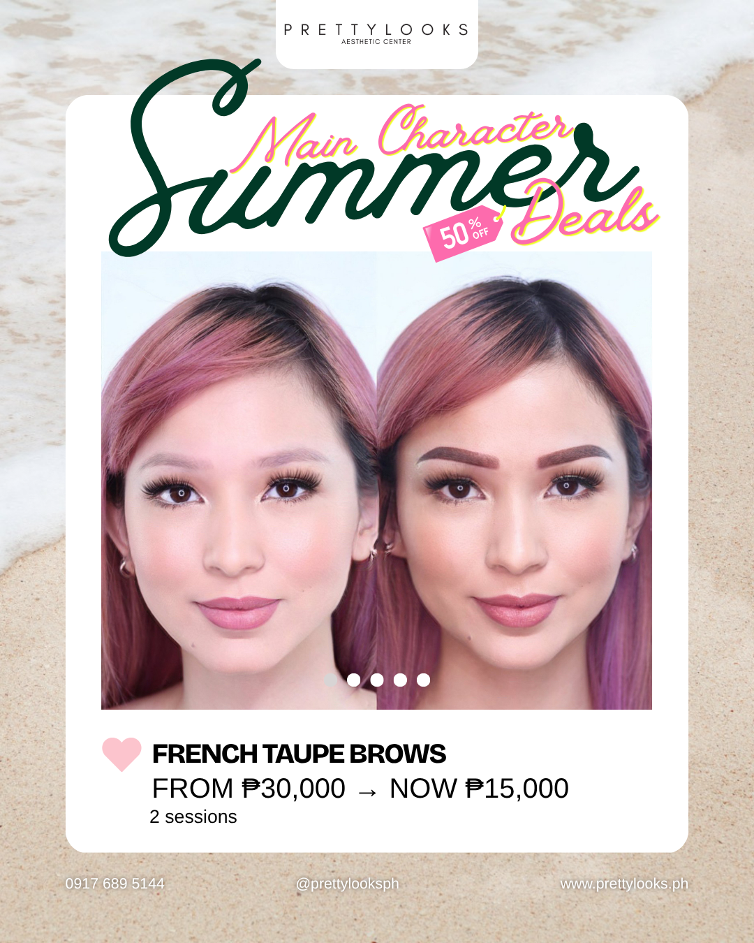 MAIN CHARACTER SUMMER DEALS (50% OFF)