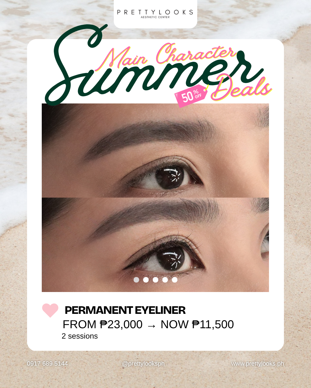 MAIN CHARACTER SUMMER DEALS (50% OFF)