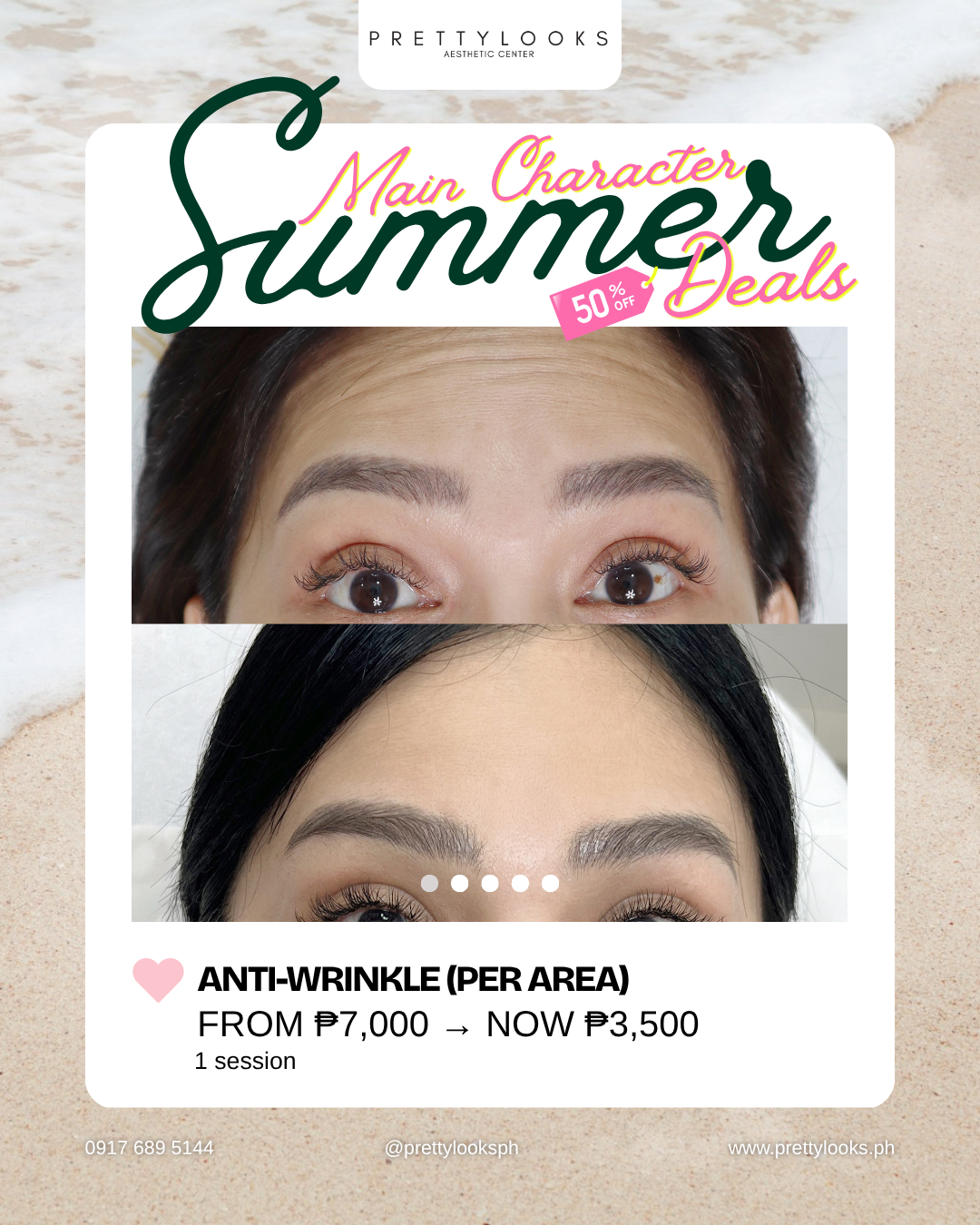 MAIN CHARACTER SUMMER DEALS (50% OFF)