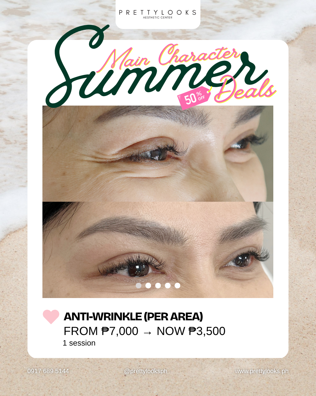 MAIN CHARACTER SUMMER DEALS (50% OFF)