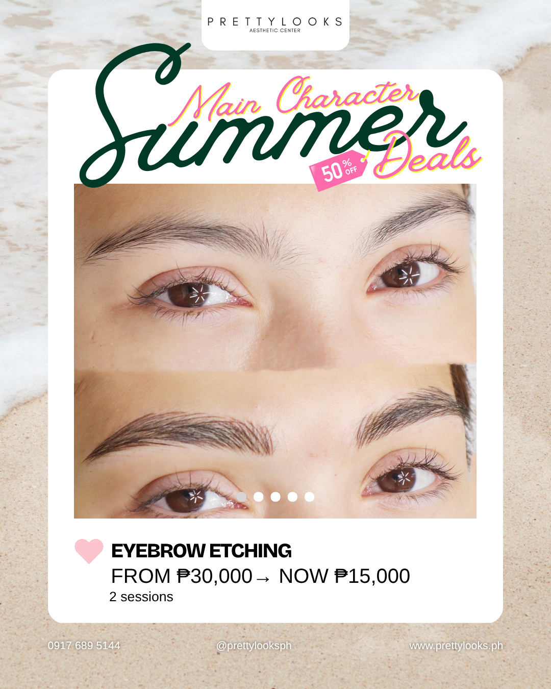 MAIN CHARACTER SUMMER DEALS (50% OFF)