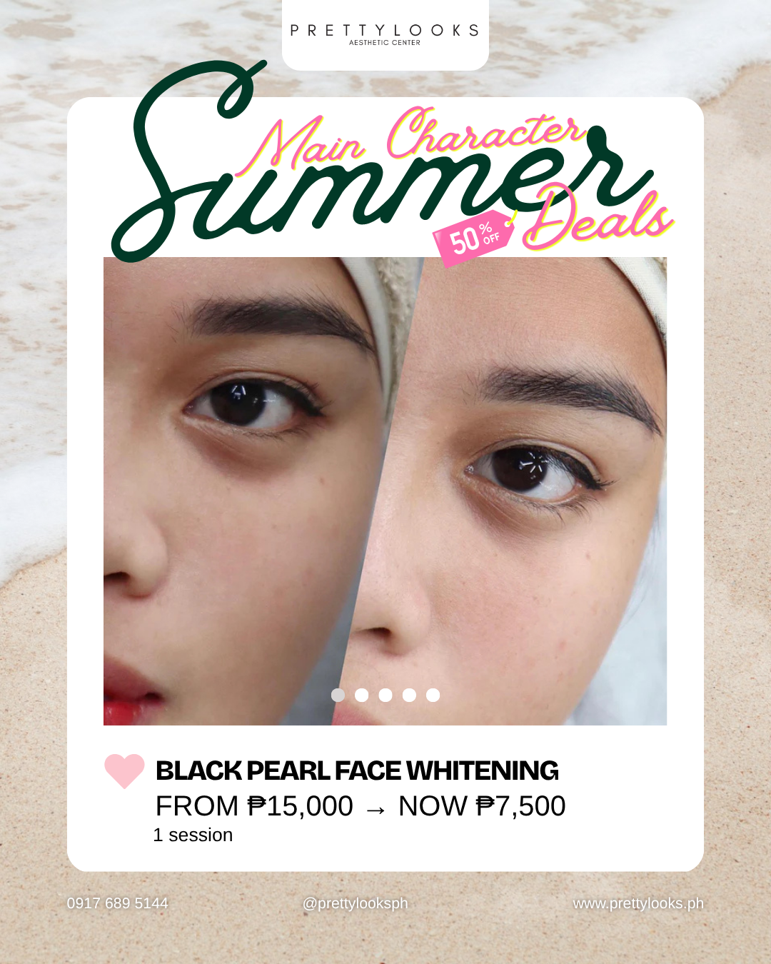 MAIN CHARACTER SUMMER DEALS (50% OFF)