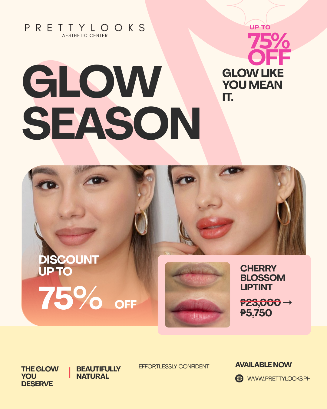GLOW UP SEASON | 50–75% OFF