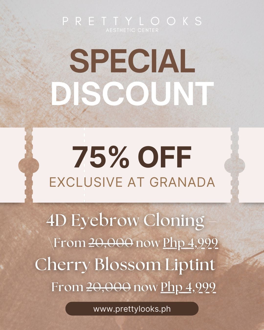 EXCLUSIVE DEALS at Prettylooks Granada