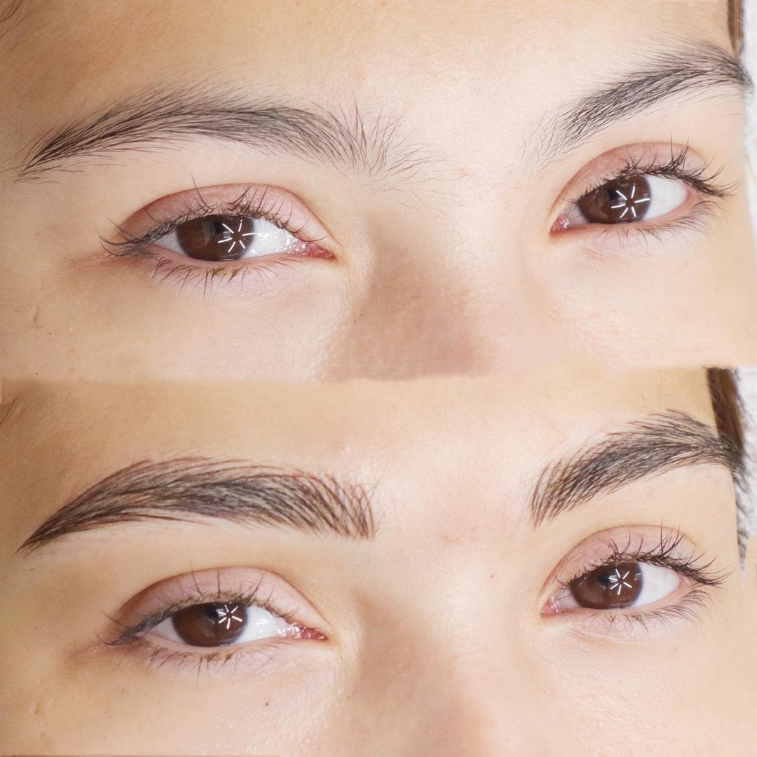 Eyebrow Etching (full stranding - microblading)