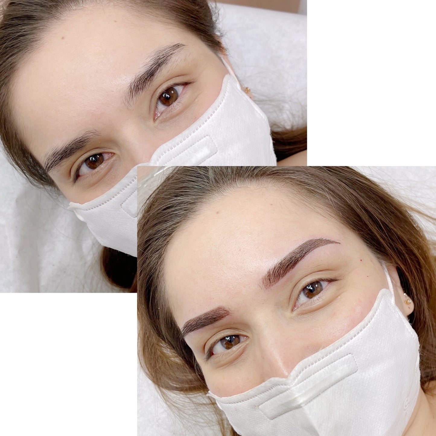 French Taupe Eyebrows (pure micro-pigmentation ombre)