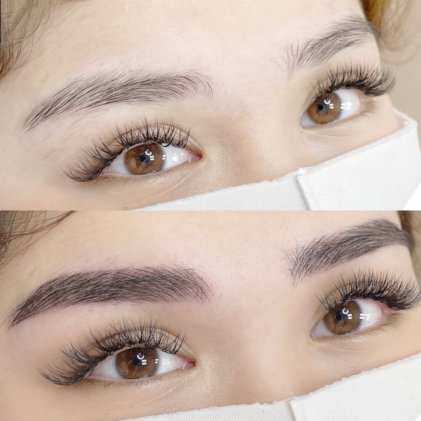 Cashmere Eyebrows (combination of shading - micro pigmentation and stranding - microblading)