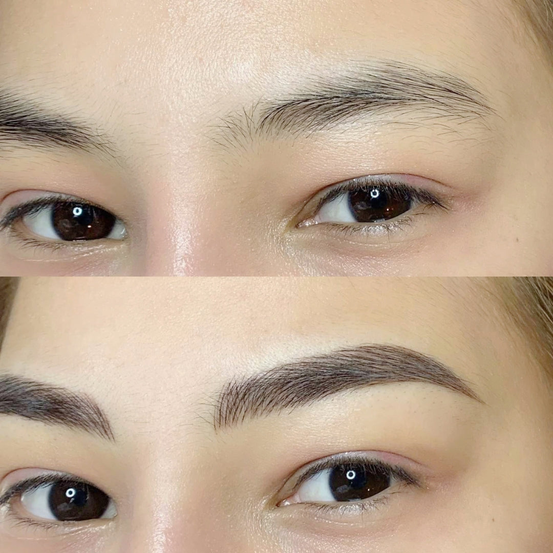 Cashmere Eyebrows (combination of shading - micro pigmentation and stranding - microblading)